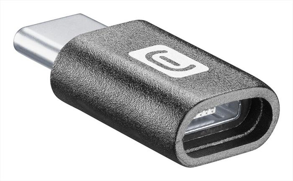 Immagine del prodotto CELLULARLINE - CHADUSBCK Microusb-usb-c Adattatore usb-Nero