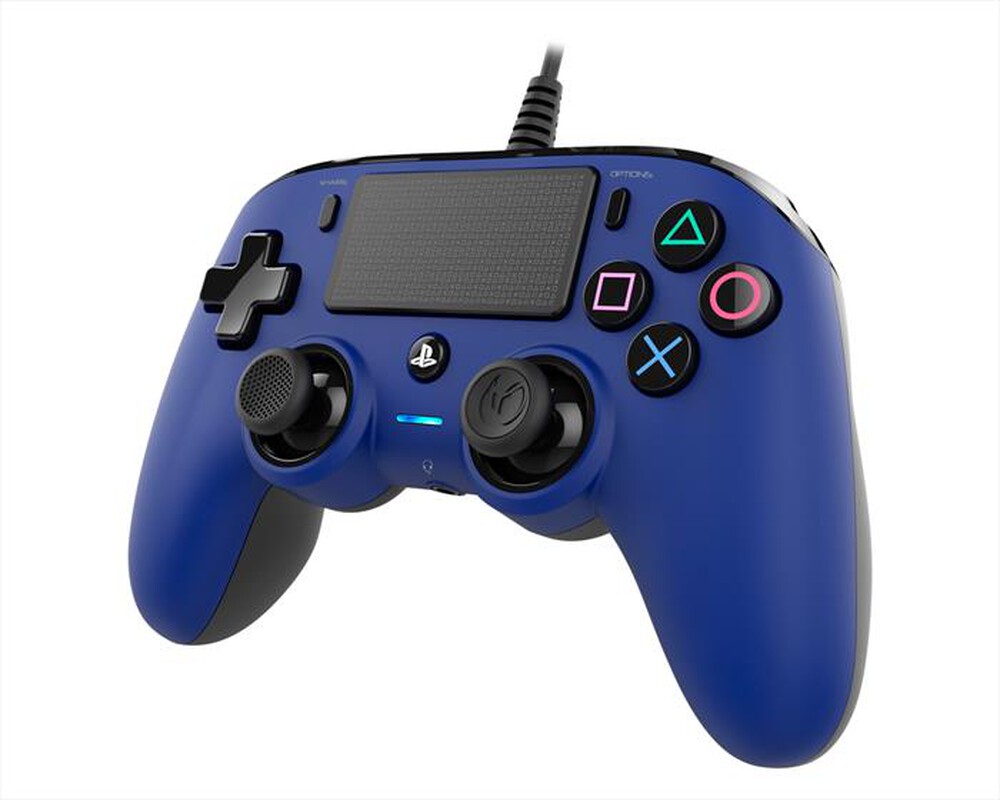 "NACON - NACON PS4 PAD BLUE WIRED-BLUE"