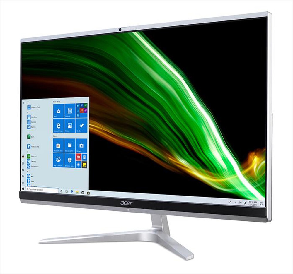 "ACER - Desktop all in one 23.8 pollici C24-1650-Silver"