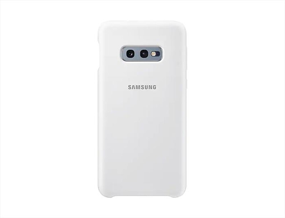 "SAMSUNG - SILICONE COVER GALAXY S10 E-Bianco"