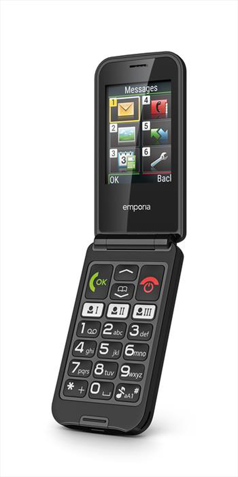 Immagine del prodotto EMPORIA - Cellulare TALKGLAM-nero