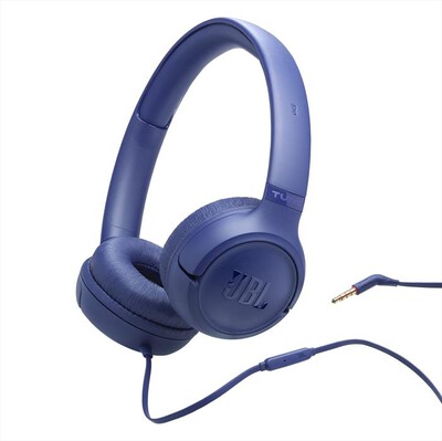 JBL - Cuffie supra-aurali con cavo TUNE 530-Blu