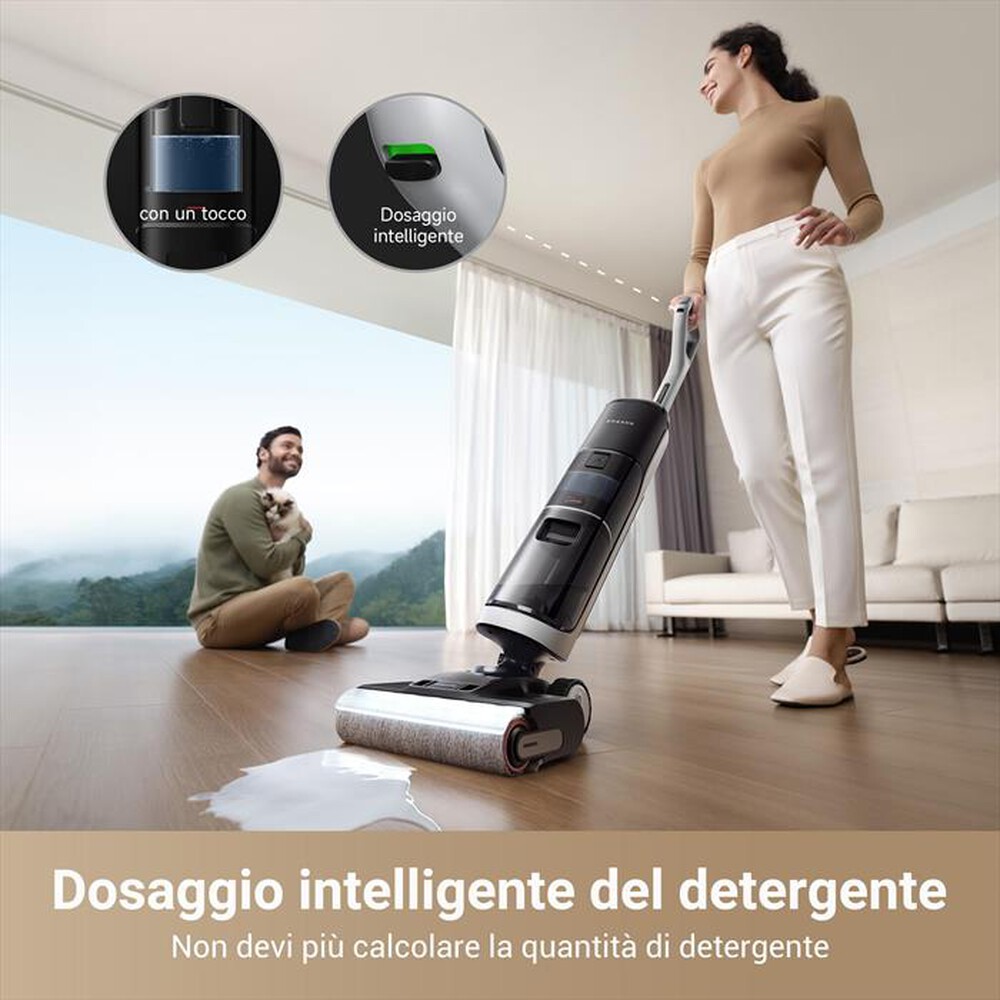 "DREAME - Scopa elettrica H14 PRO-Nero/Bianco"
