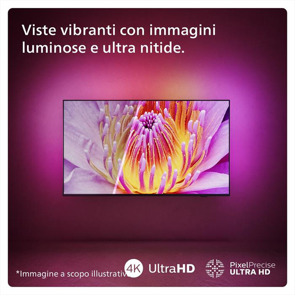 Immagine del prodotto PHILIPS - Smart TV Q-LED UHD 4K 50" Ambilight 50PUS8209/12-50PUS8209/12
