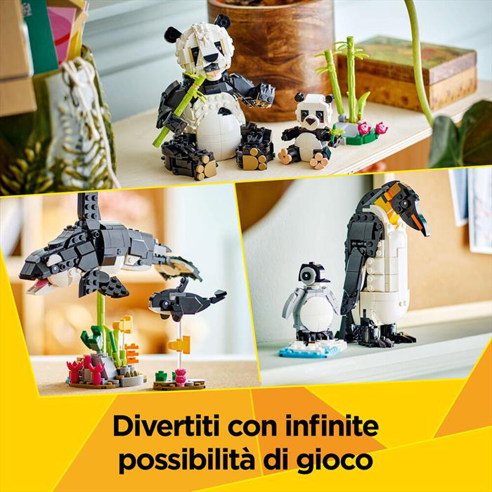 Immagine del prodotto LEGO - CREATOR Animali selvatici: famiglia di panda 31165