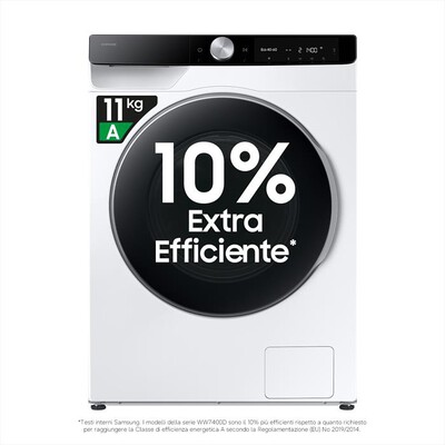 SAMSUNG - Lavatrice WW11DG6B85LKU3 11 Kg Classe A-bianco