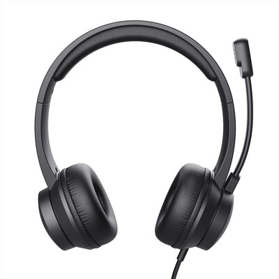 TRUST - Cuffie on-ear leggere per PC HS-150-Black