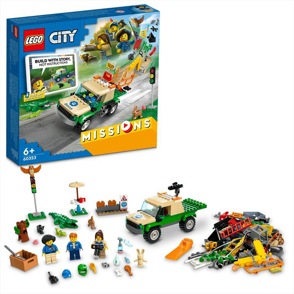 Immagine del prodotto LEGO - CITY MISSIONI DI SALVATAGGIO ANIMALE - 60353