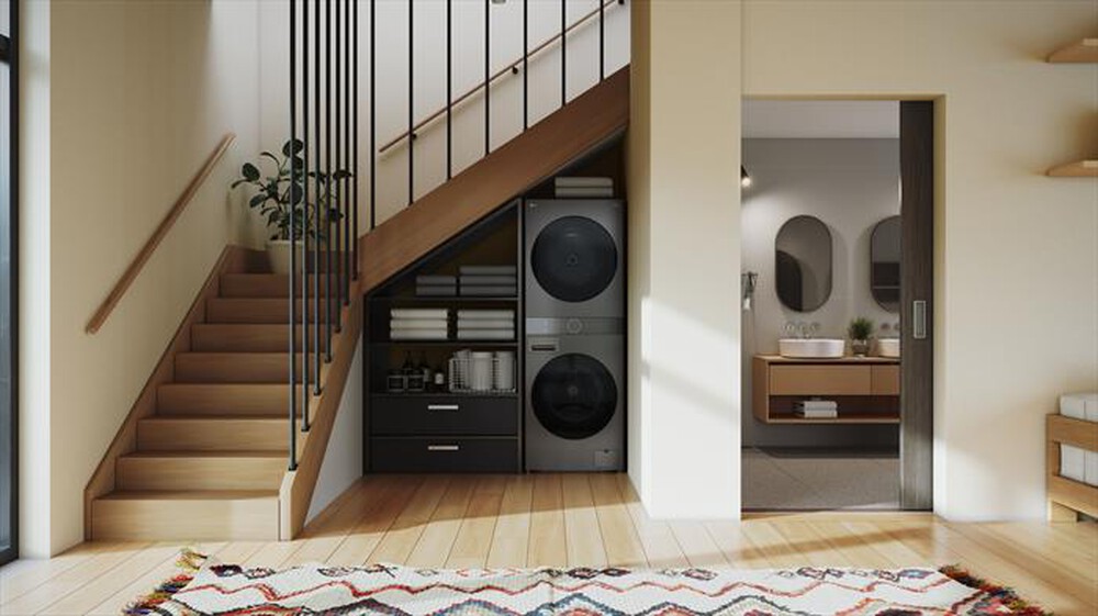 Immagine del prodotto LG - Lavasciuga WASHTOWER WT1210BBF 12/10 Kg Classe A-Platinum Black
