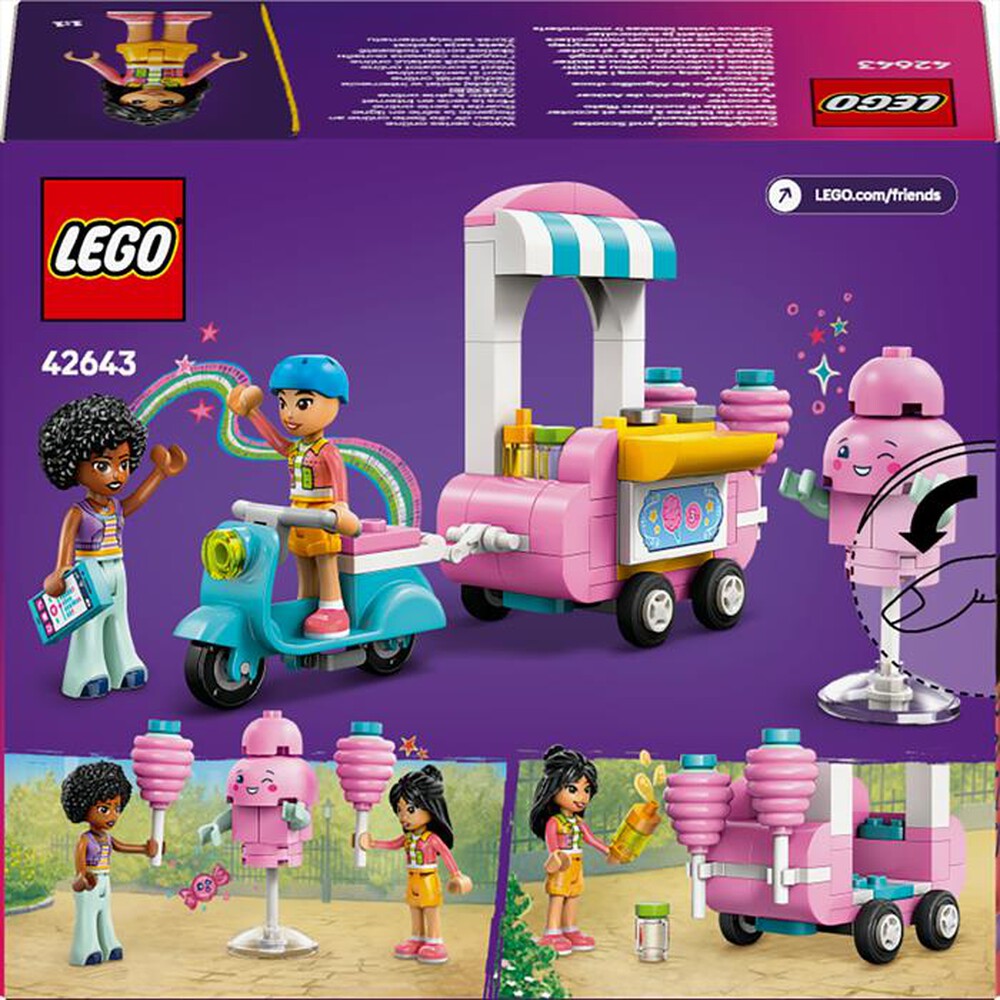 Immagine del prodotto LEGO - FRIENDS Bancarella zucchero filato e scooter 42643