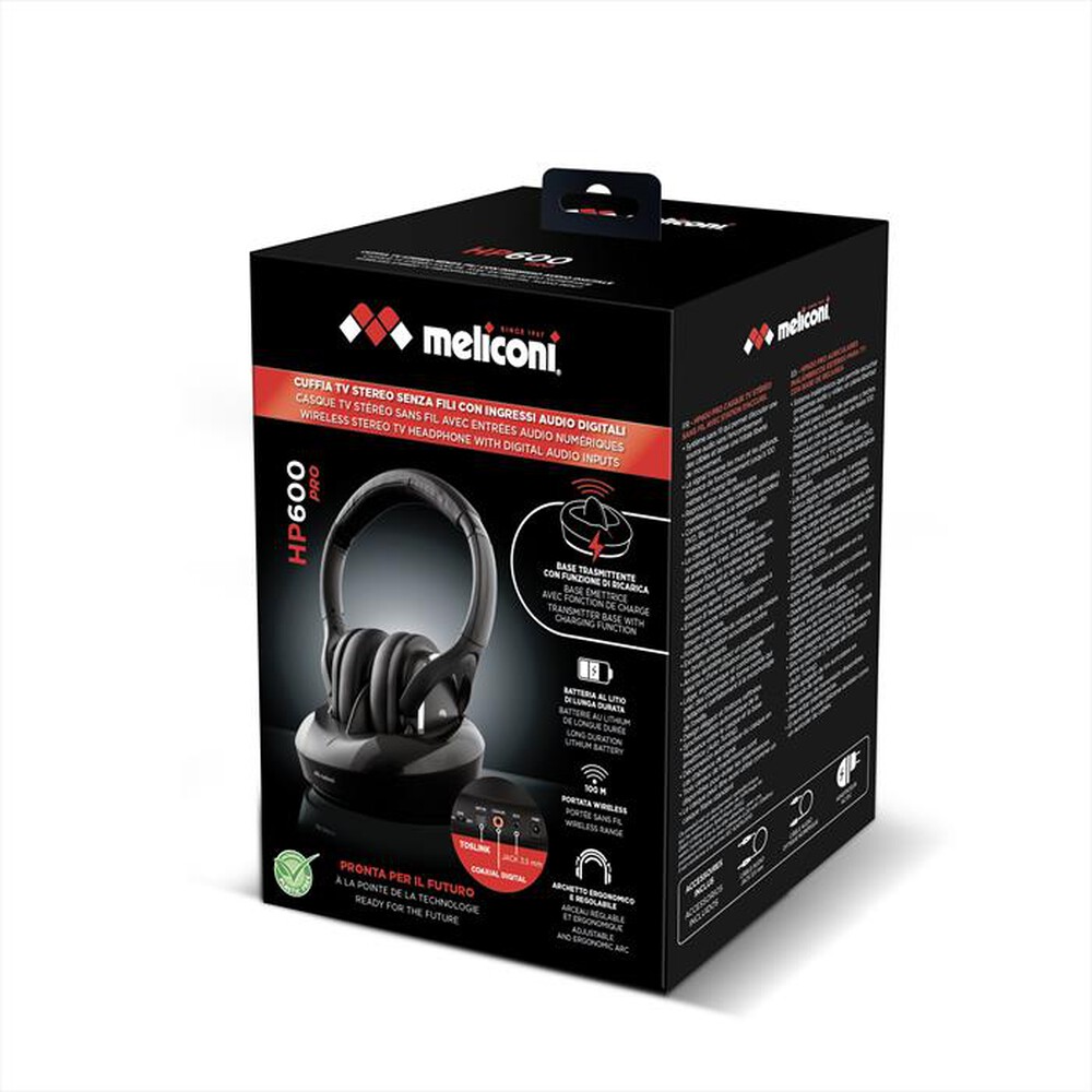 Immagine del prodotto MELICONI - HP600 PRO-Nero