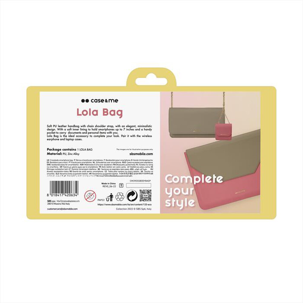 Immagine del prodotto SBS - Crossbody bag CMCROSSBODYBAGP-Rosa