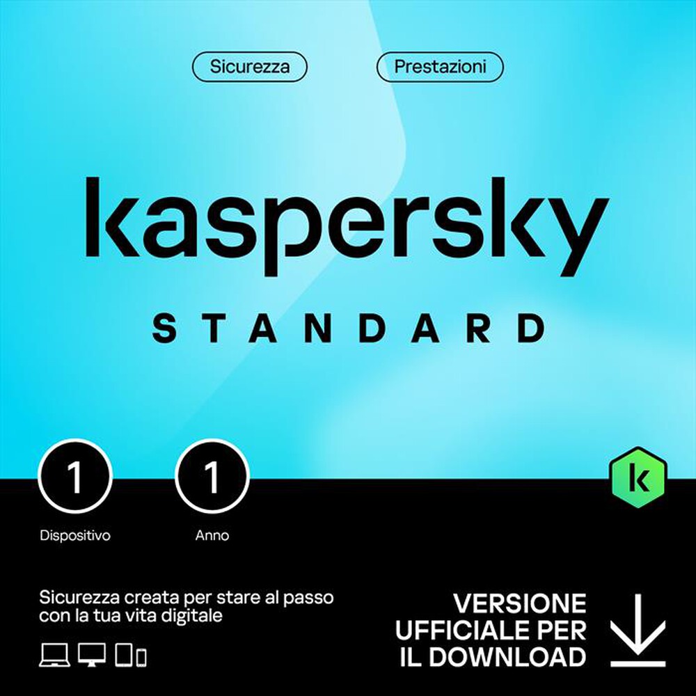 Immagine del prodotto KASPERSKY - Standard 1 device 1 anno