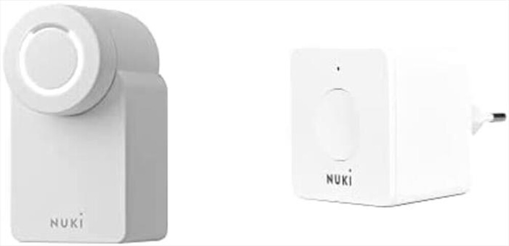"NUKI - COMBO - SMART LOCK 3.0 + BRIDGE-WHITE"