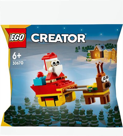 LEGO - RECRUITMENTBAG Avventura slitta Babbo Natale 30670