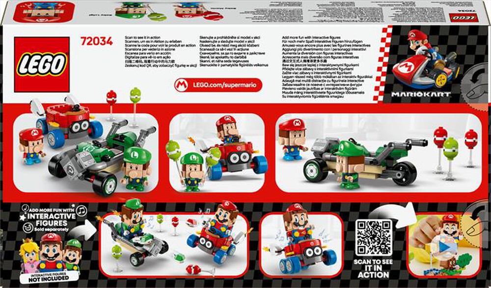 Immagine del prodotto LEGO - SUPER MARIO Mario Kart Baby Mario Baby Luigi 72034