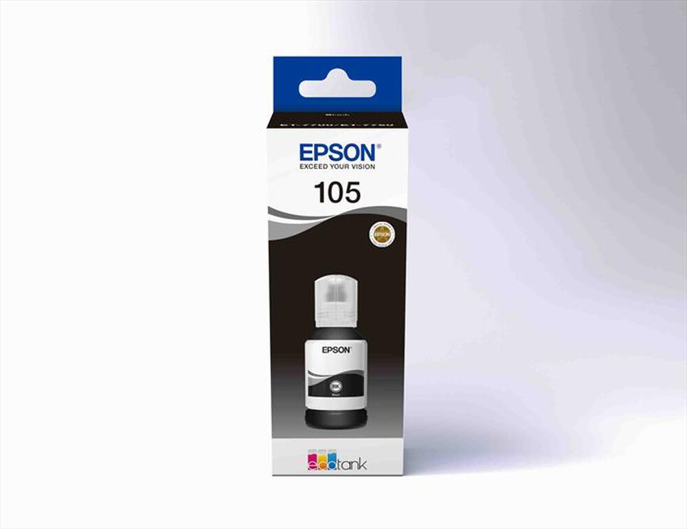 Immagine del prodotto EPSON - 105  FLACONE DI INCHIOSTRO ECOTANK T00Q1 NERO-Nero