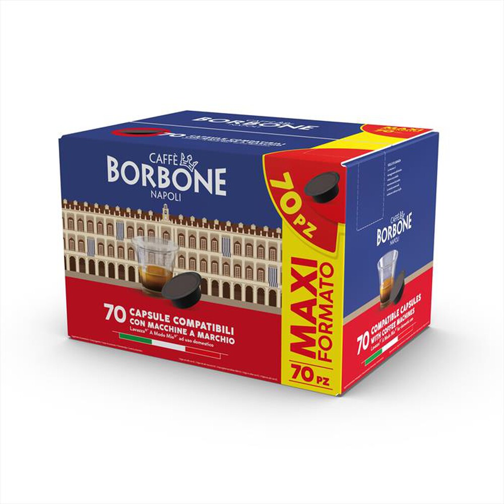 "CAFFE BORBONE - Espresso Miscela Nobile 70pz capsule Nespresso-Multicolore"