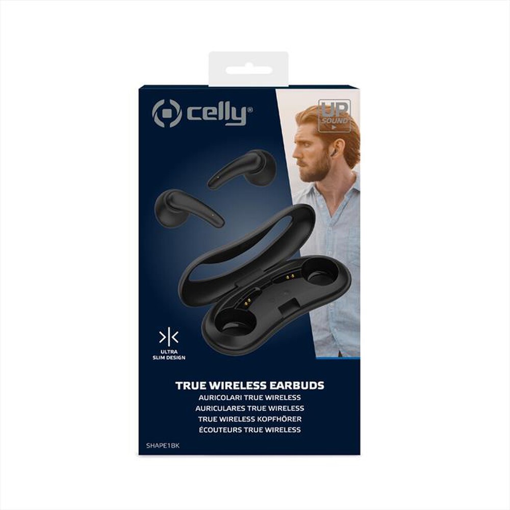 "CELLY - TRUE WIRELESS EARPHONES-Nero"