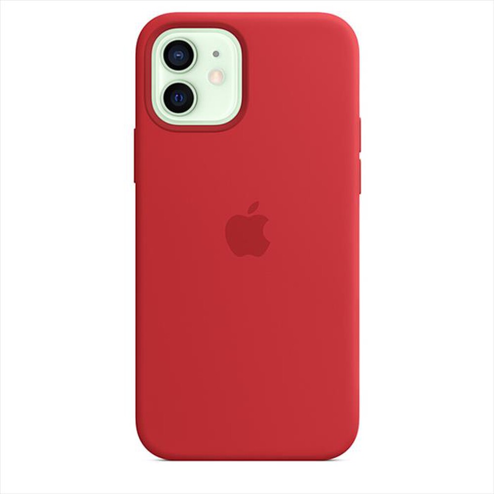 "APPLE - Custodia MagSafe in silicone iPhone 12/12 Pro-(PRODUCT)RED"