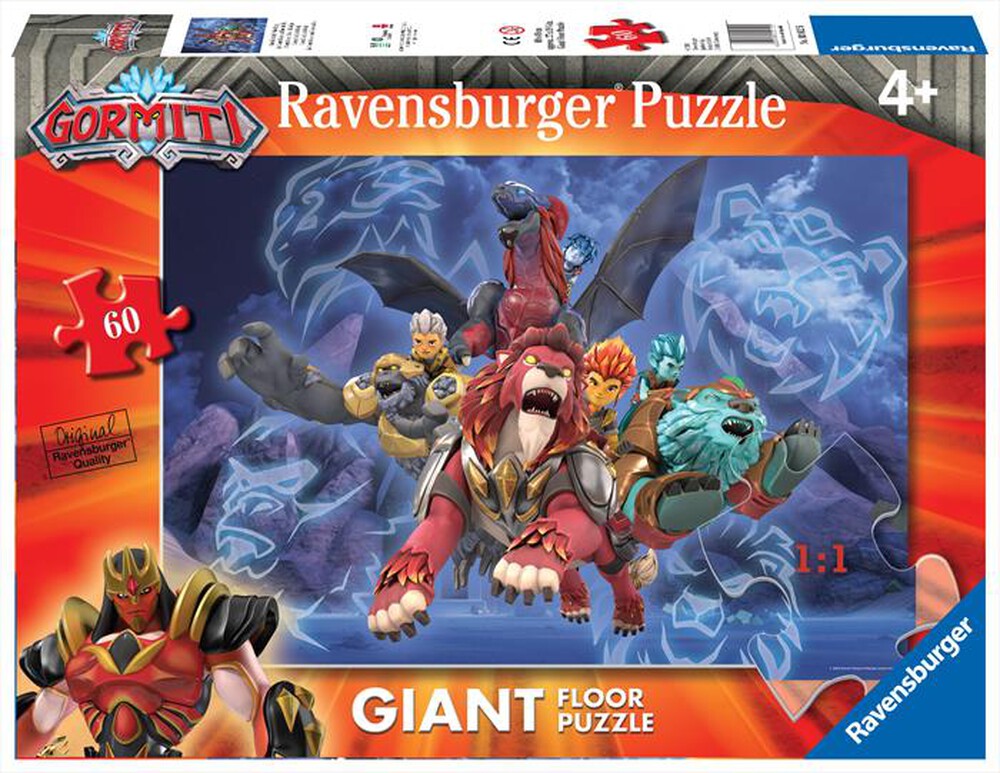 Ravensburger - Puzzle L'era dei dinosauri, 100 Pezzi XXL, Età