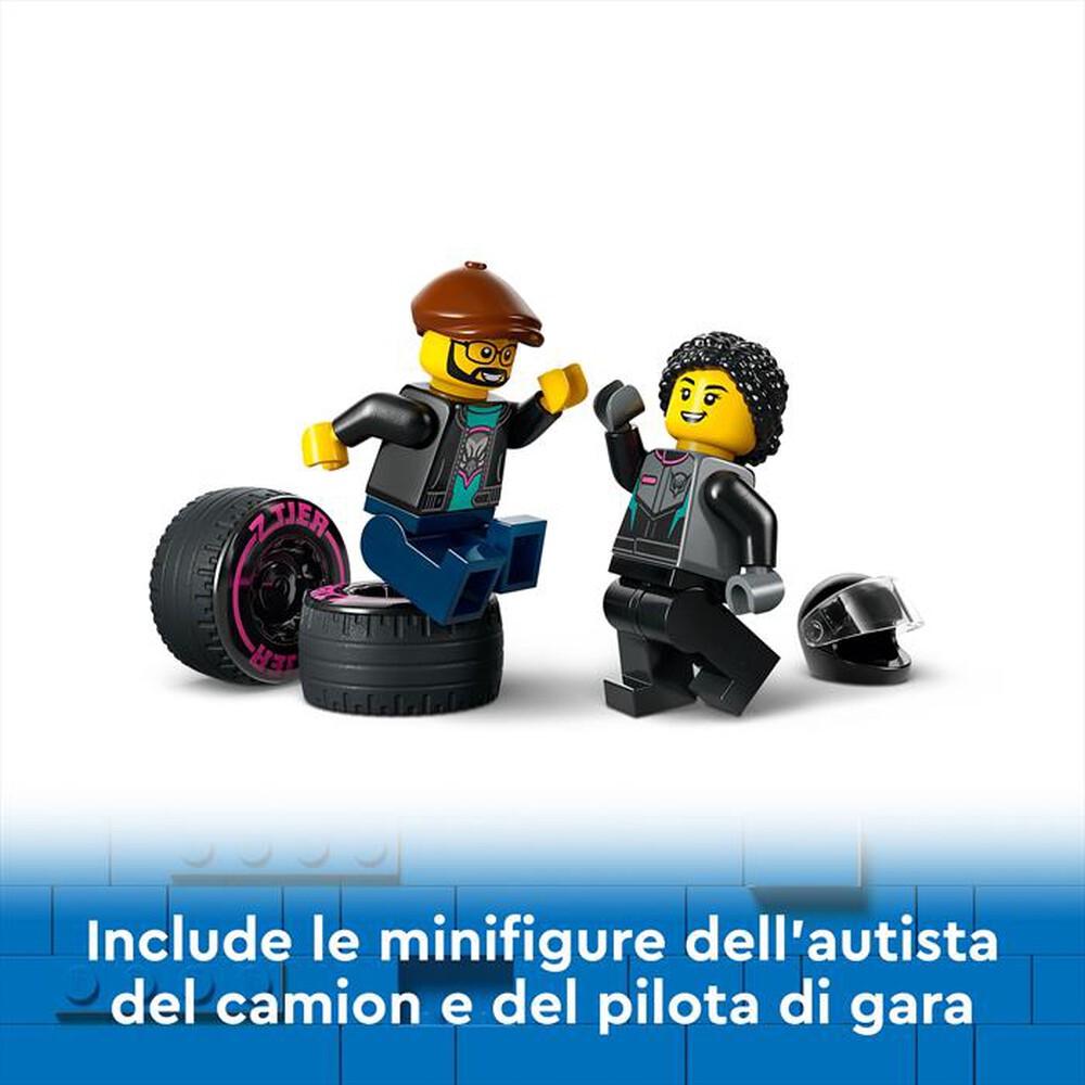 Immagine del prodotto LEGO - CITY Auto da corsa e trasportatore 60406