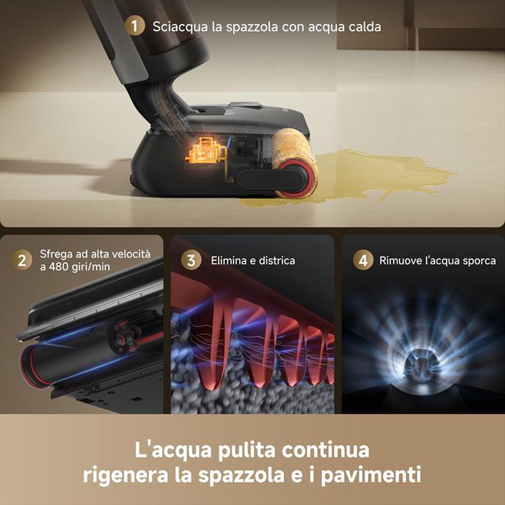 Immagine del prodotto DREAME - Scopa elettrica H15 HEAT-Nero