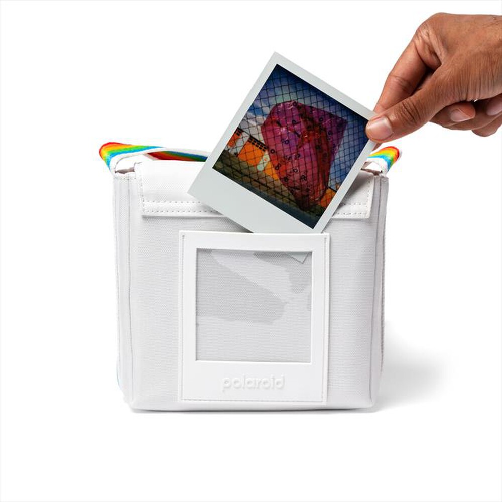 "POLAROID - NOW BAG-White"