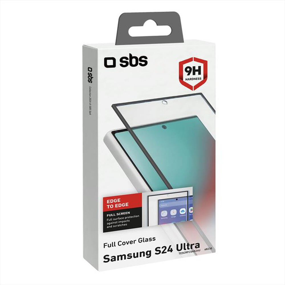 "SBS - Screen protector TESCRFCSAS24U Galaxy S24 Ultra-Nero"