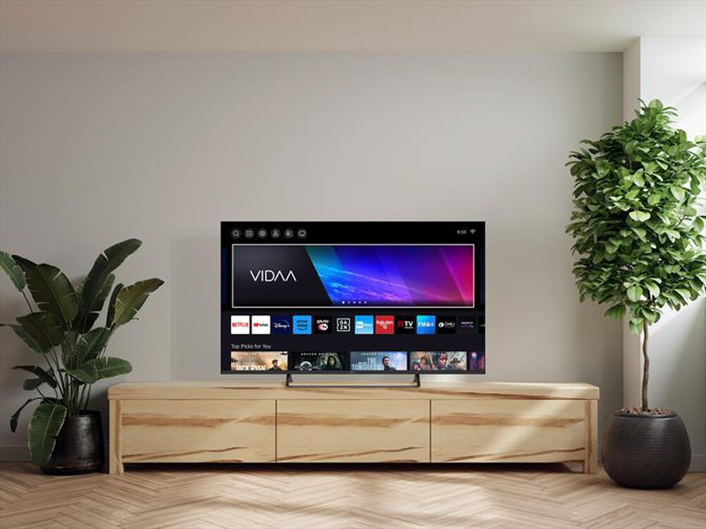 "TELESYSTEM - Smart TV LED UHD 4K 50\" SMV13 VIDAA-BLACK"