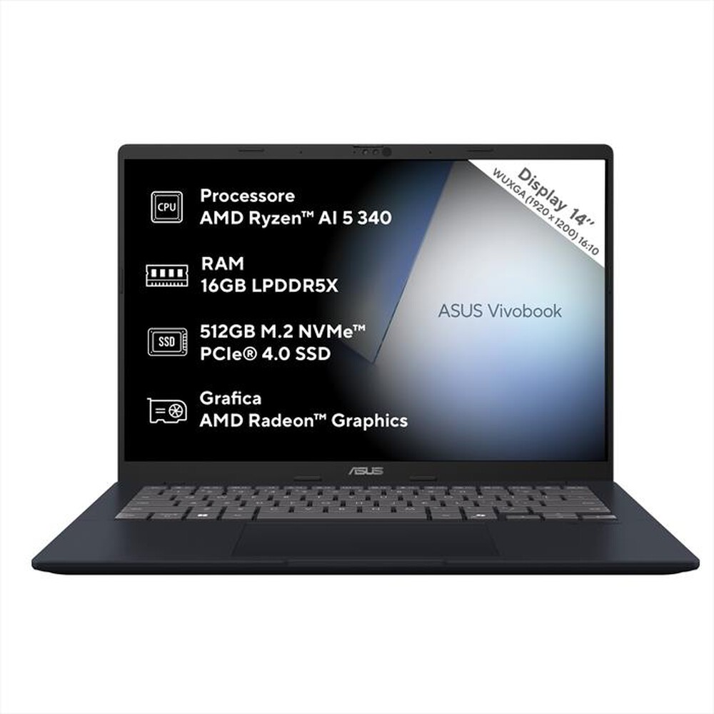 Immagine del prodotto ASUS - Vivobook 14 M1407KA-LY014W AMD Ryzen AI 5 340-Blue
