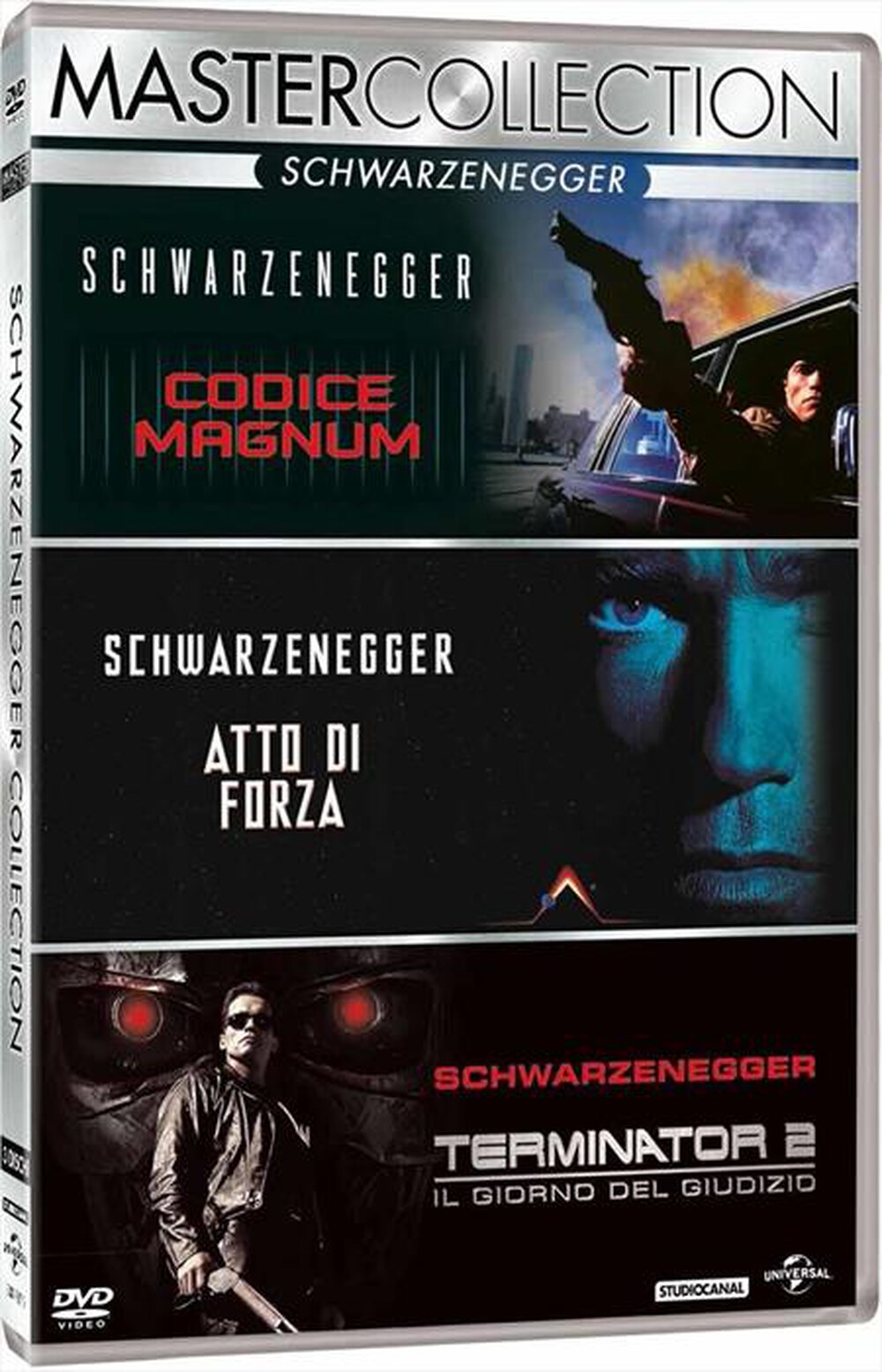 "UNIVERSAL PICTURES - Arnold Schwarzenegger Master Collection (3 Dvd)"