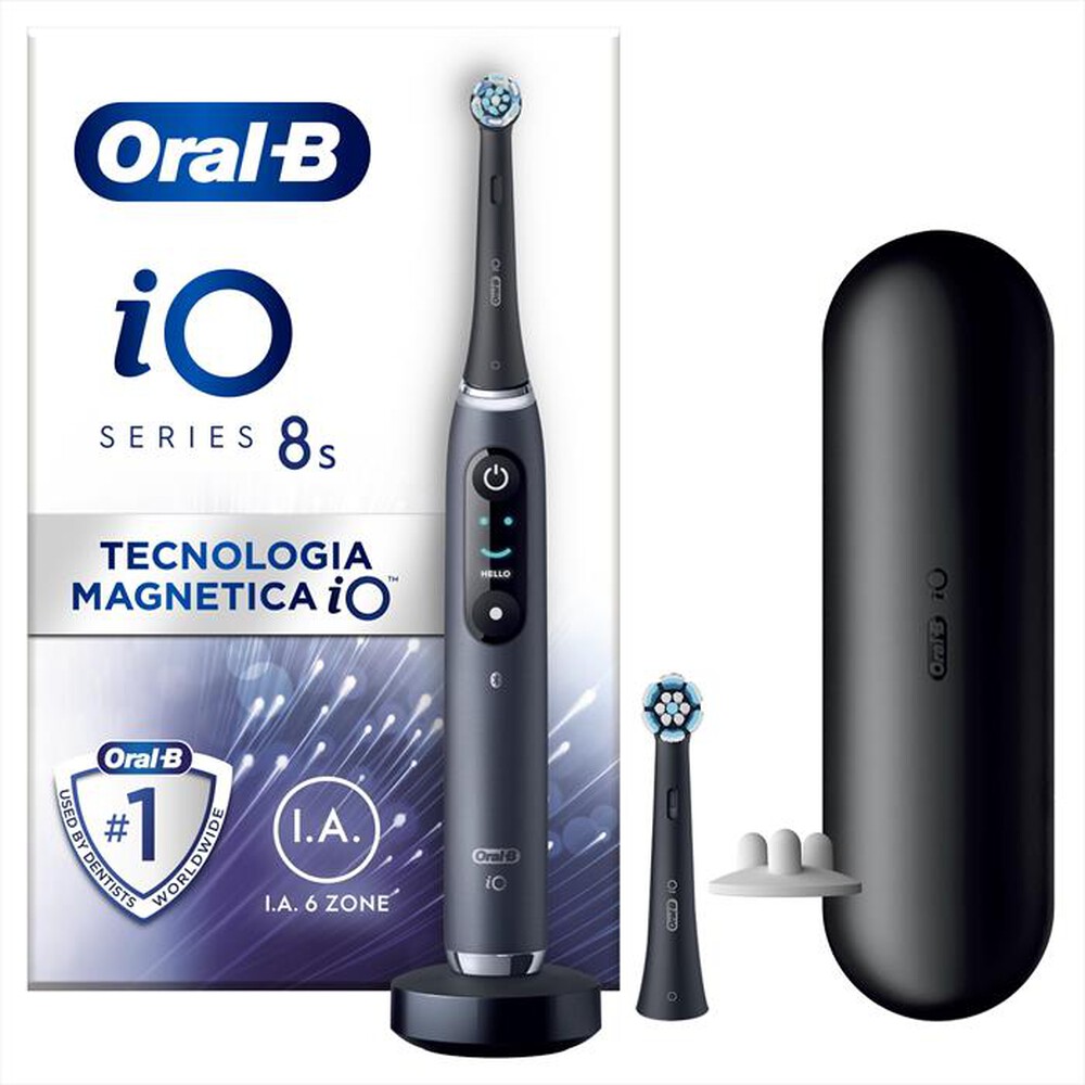 Immagine del prodotto ORAL-B - Spazzolino elettrico IO 8S-Nero