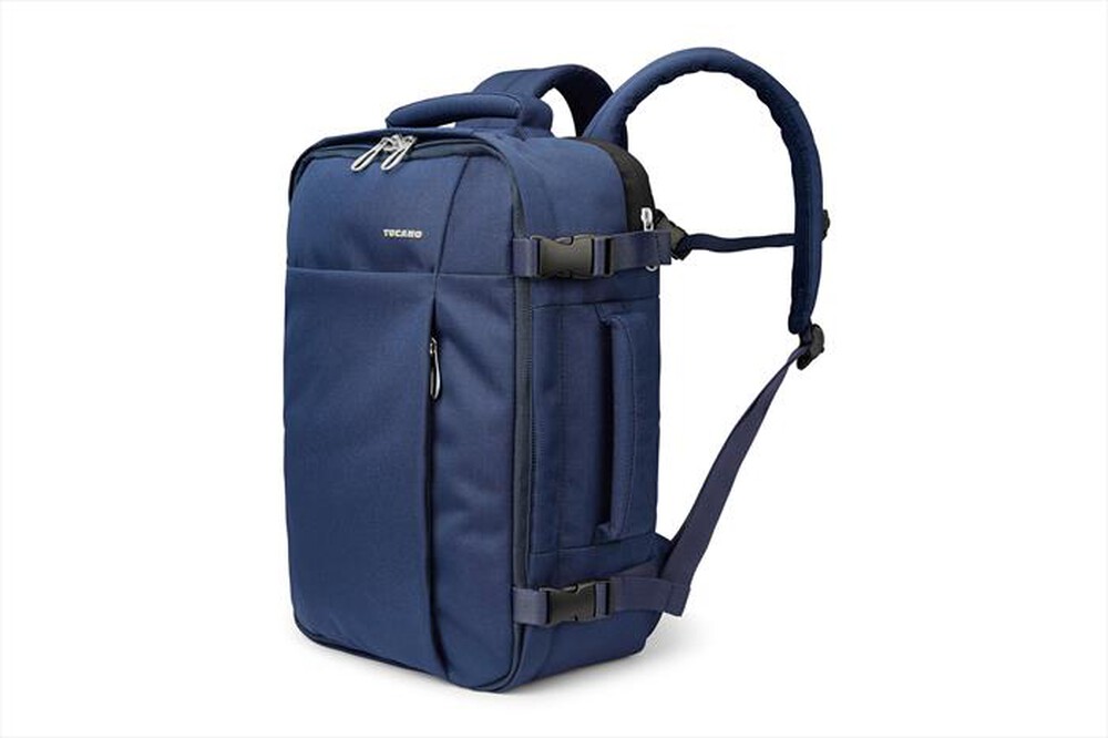 "TUCANO - TUGO' - Zaino da viaggio, bagaglio a mano, 20L-Blu"