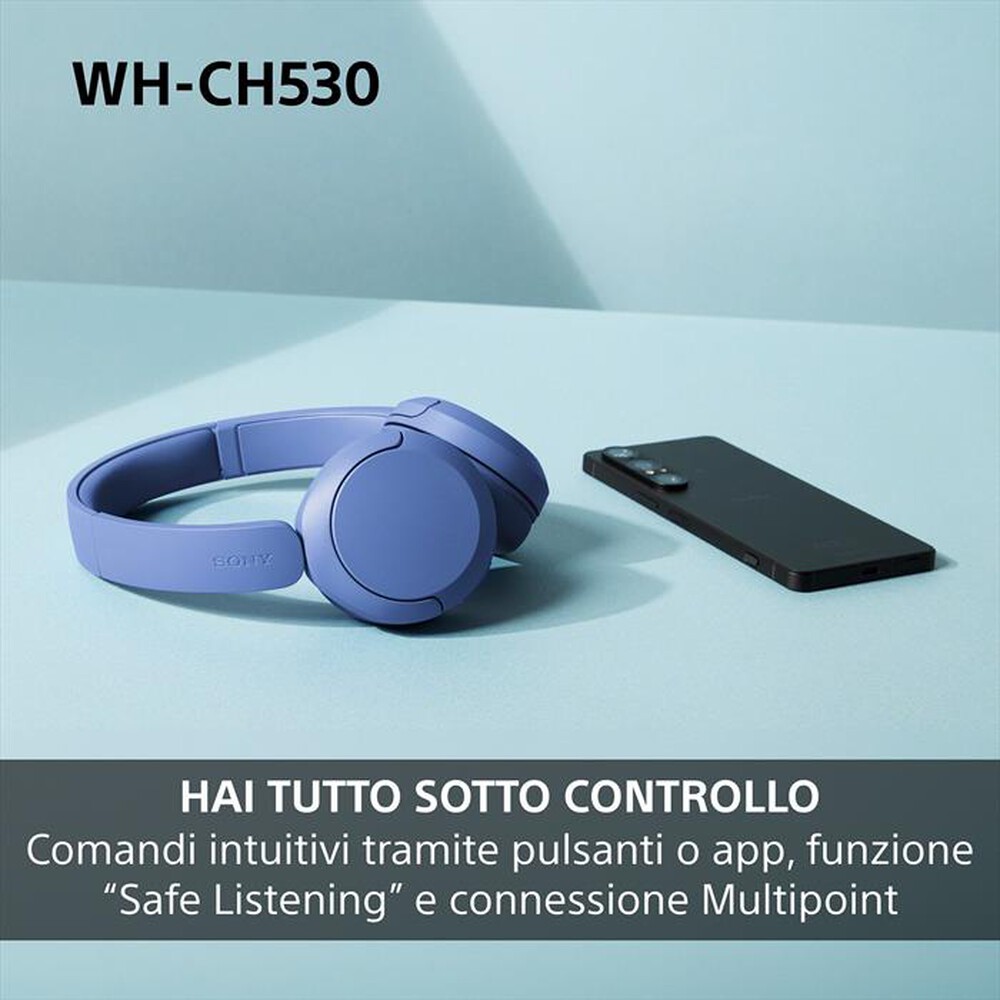 Immagine del prodotto SONY - Cuffie Bluetooth On-ear WH-CH530-Cobalt