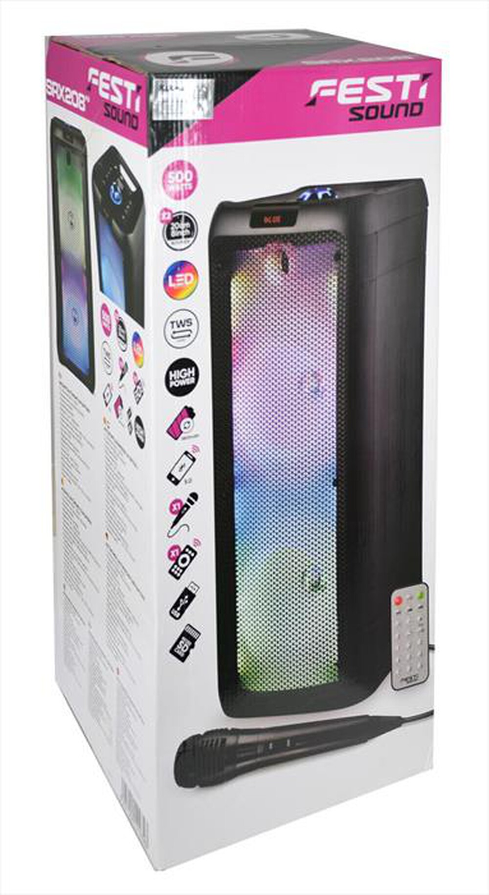 Immagine del prodotto KARMA - Diffusore SRX 208FB-Nero