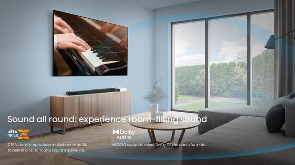 "HISENSE - Soundbar HS205G-Nero"