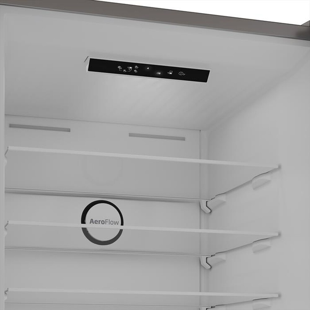 "BEKO - Frigorifero combinato B3RCNE564HG Classe E 490 lt-Grigio"