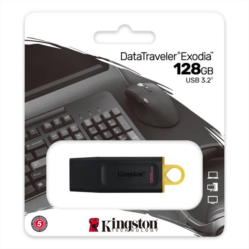 Immagine del prodotto KINGSTON - DTX/128GB-NERO