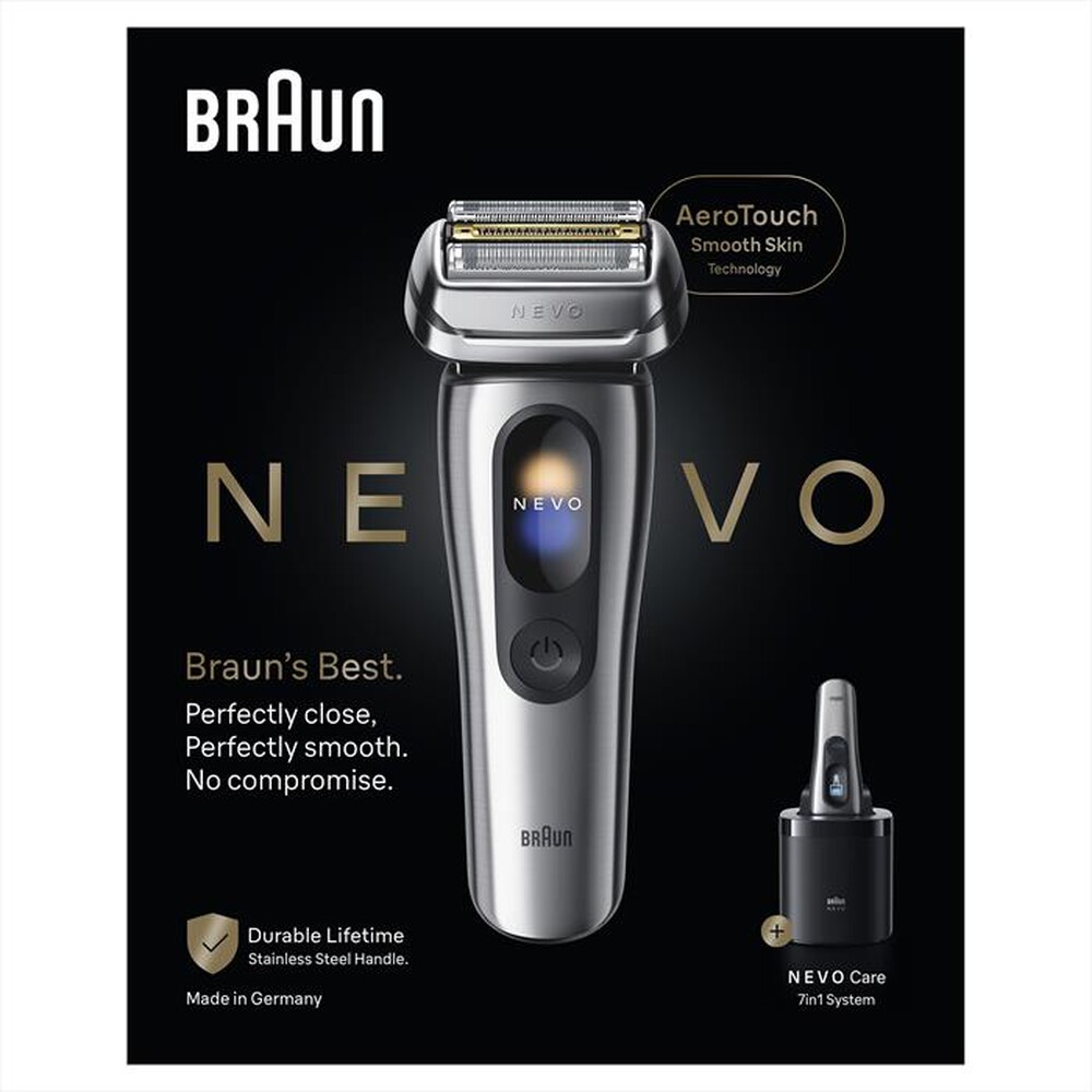 Immagine del prodotto BRAUN - Rasoio SHAVER NEVO 11000C-ARGENTO