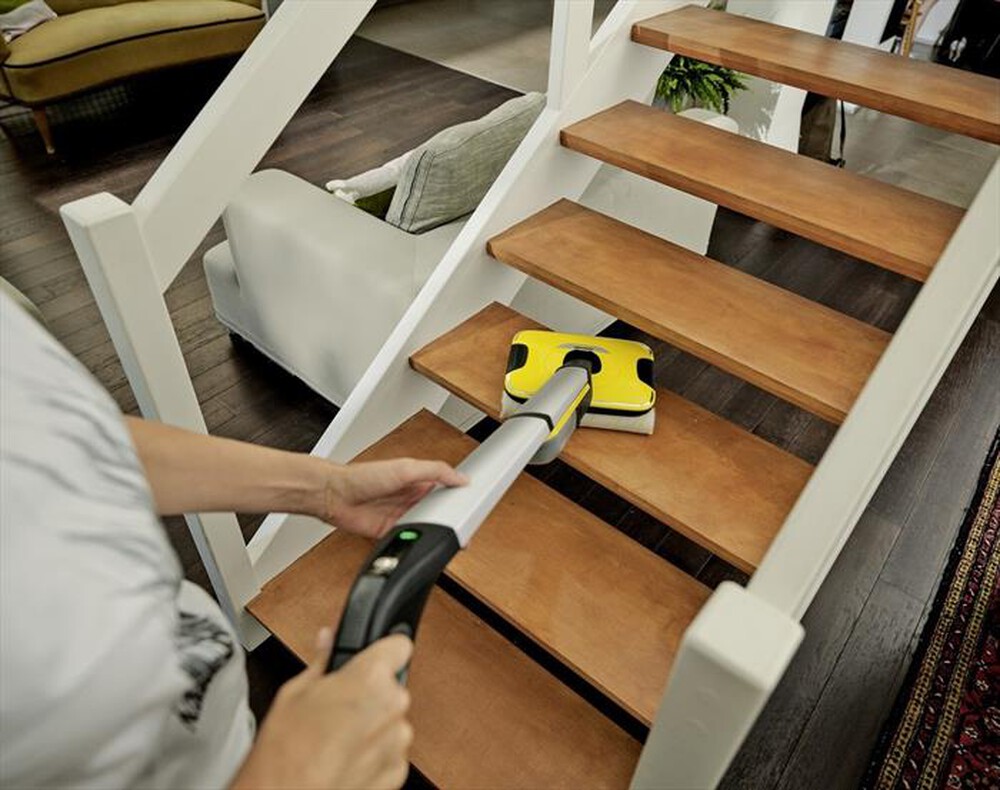 "KARCHER - Spazzolone a vapore FC 7 Cordless-Nero/Giallo"