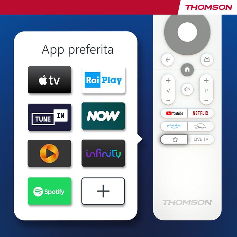 "THOMSON - Smart TV LED HD READY 32\" 32HG2S14W-Bianco"