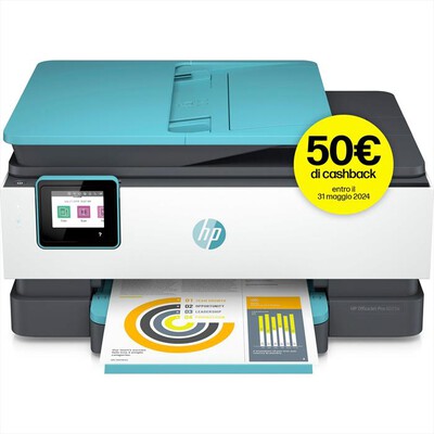HP - Multifunzione OFFICEJET PRO 8025E  con Instant Ink-Ocean