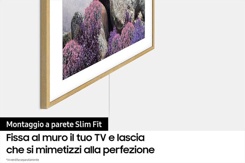 "SAMSUNG - Smart TV The Frame 4K 50” 50LS03A-Black"