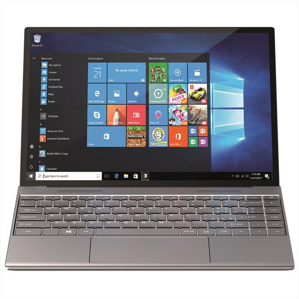 "MEDIACOM - NOTEBOOK ROGUE135-SILVER"