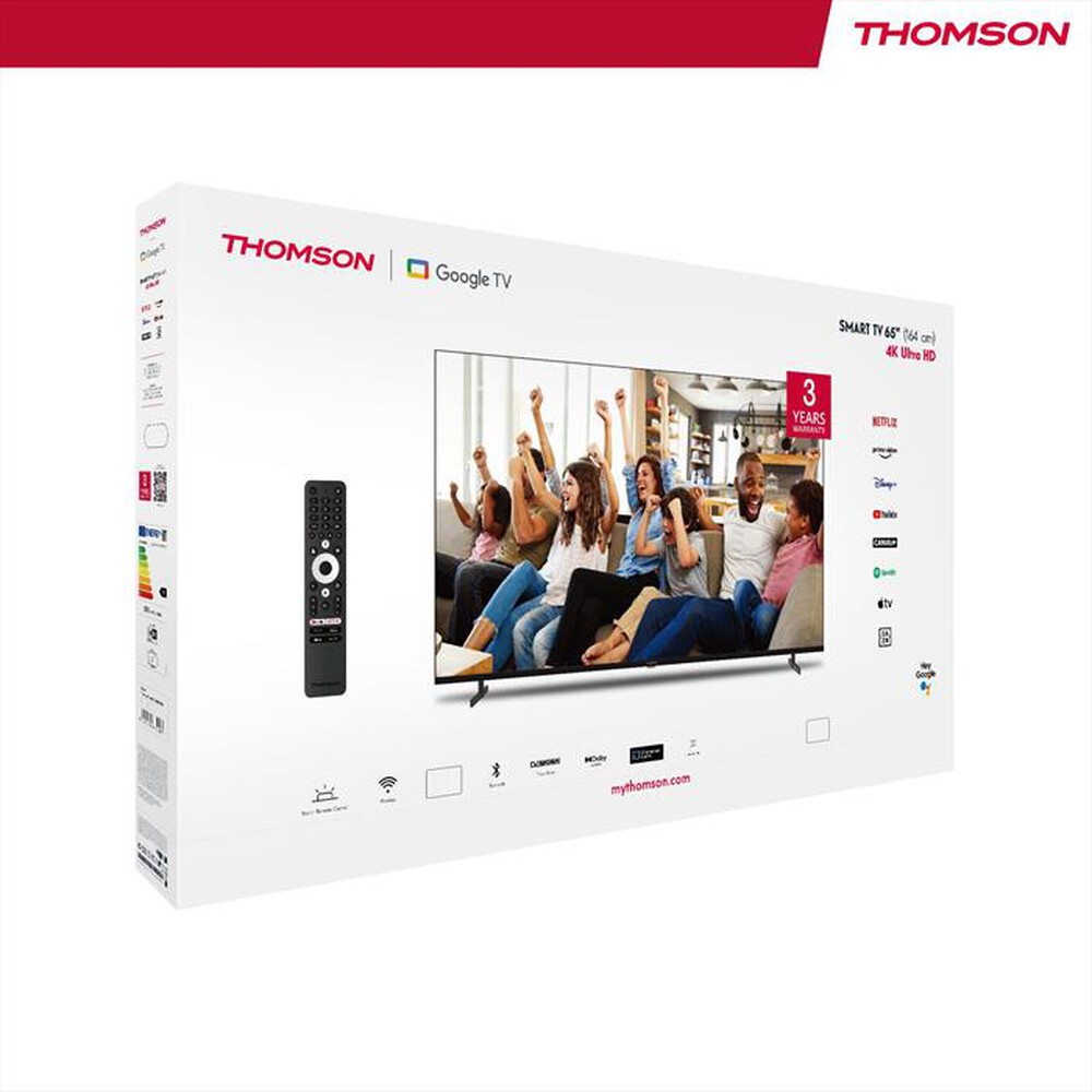 "THOMSON - Smart TV LED UHD 4K 65\" 65UG4S14-nero"
