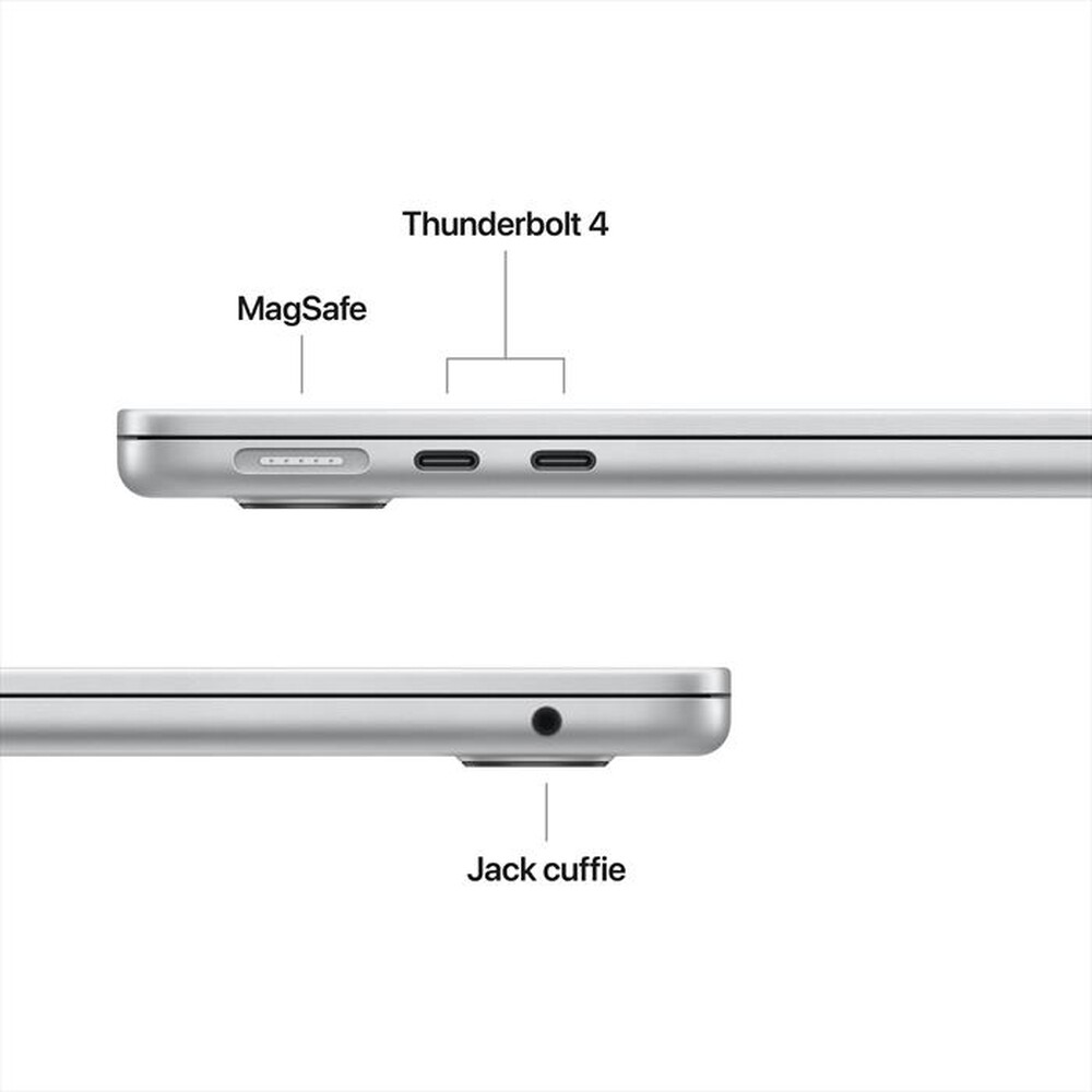 Immagine del prodotto APPLE - MacBook Air 13" M5 Core 10 CPU 10 GPU 24GB 1TB SSD-Argento