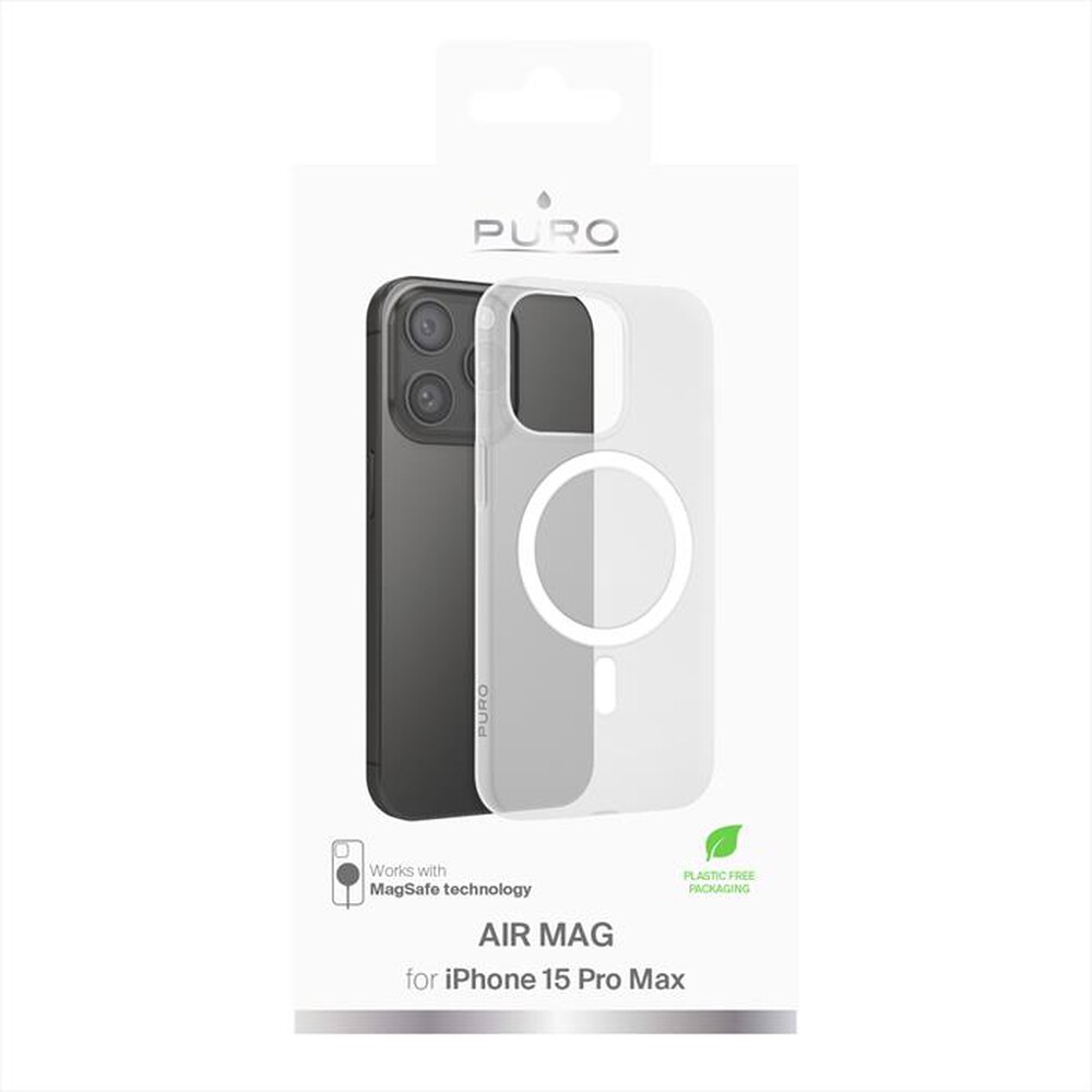 Immagine del prodotto PURO - Custodia PUIPC15P6703MAGTR per iPhone 15 Pro Max-Trasparente