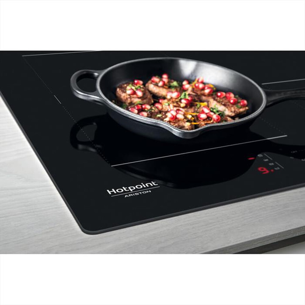 "HOTPOINT ARISTON - Piano induzione HS 1677C NE 77 cm-Nero"