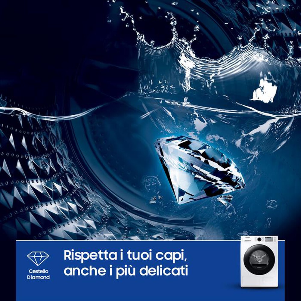 Immagine del prodotto SAMSUNG - Asciugatrice DV80CGC2B0AHET 8 Kg Classe A+++-bianco